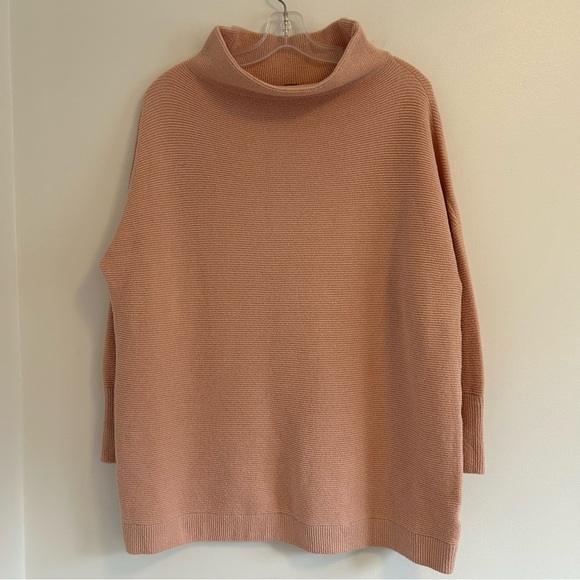 (SOLD) FREE PEOPLE Ottoman Slouchy Tunic Dusty Pink Size XS - Picture 3 of 14